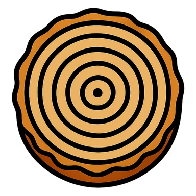 wood icon sticker