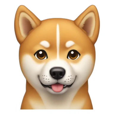 Shiba awkward sticker