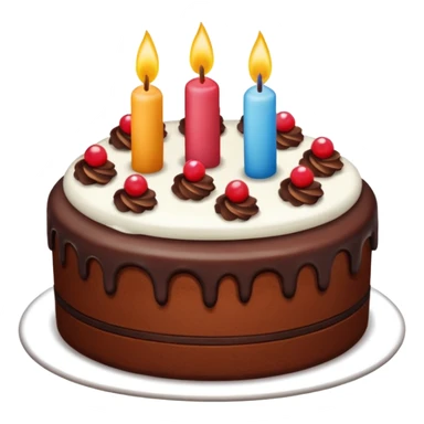 Create a chocolate cake  sticker