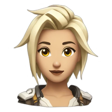 Mercy overwatch sticker