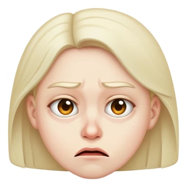 disgusted look  sticker