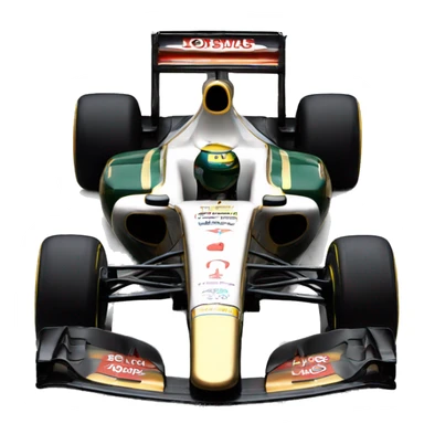 2012 formula 1 car with Lotus  sticker