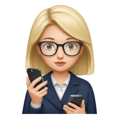 Girl who is trading options sticker