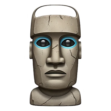 Moai sticker