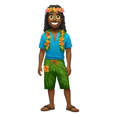 Islander aloha Friday  sticker