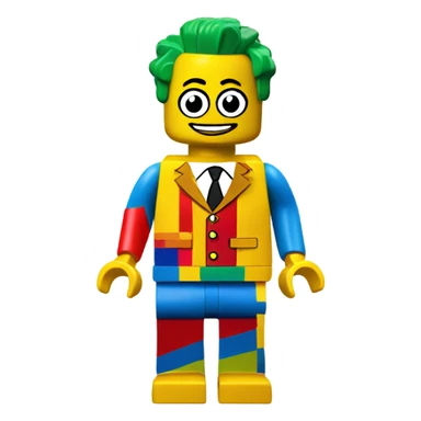 Lego man sticker