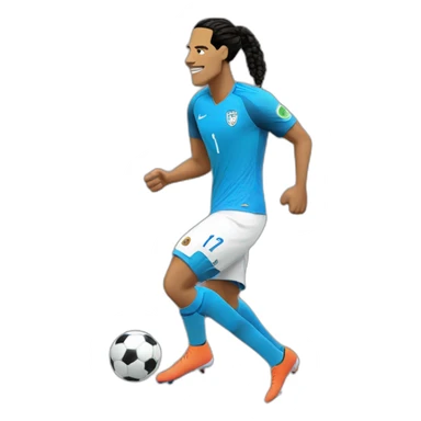 Soccer player Virgil van dijk sticker