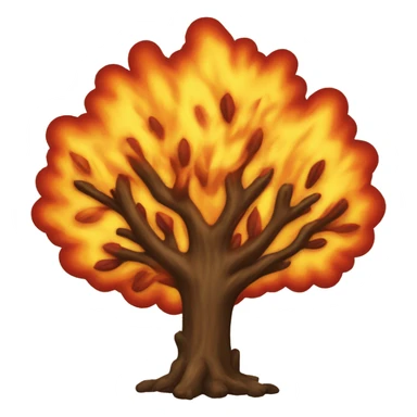 burning bush sticker