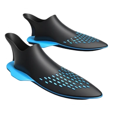 diver fullfoot fins sticker