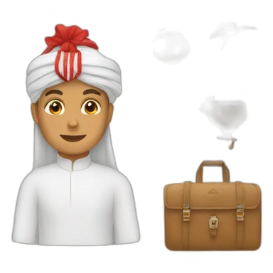 Visit Oman logo sticker