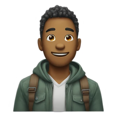 Dino dude super chill sticker