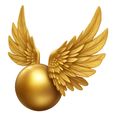 Golden snitch ball harry potter sticker