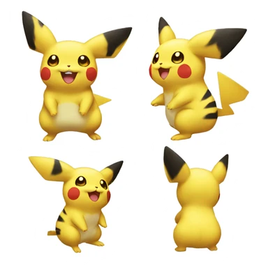 Pikatchu pluer de rire sticker