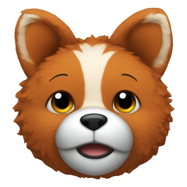 Teddy with fox ears sticker