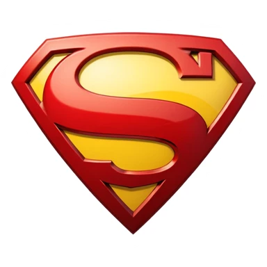 Superman logo sticker
