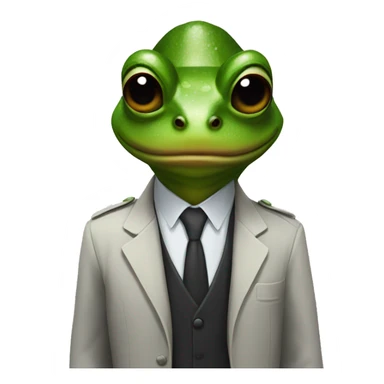 frog hitman sticker