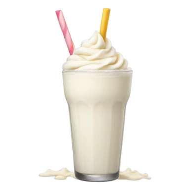 Vanilla milkshake  sticker