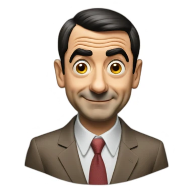 Mister bean sticker