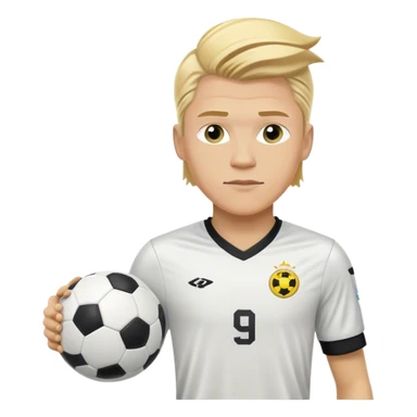 haaland cometa sticker