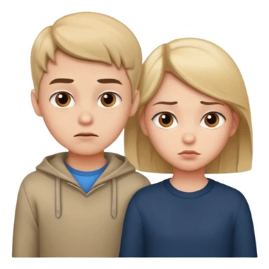 sus girl and boy sticker