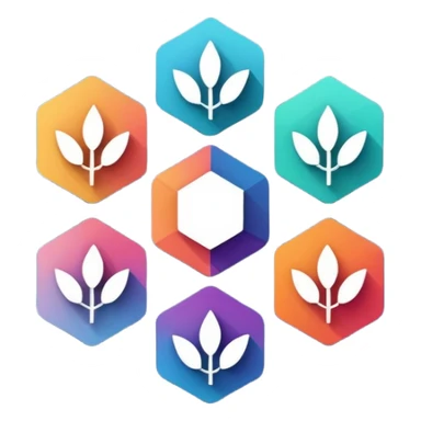 Staff team logo with name no faces sticker