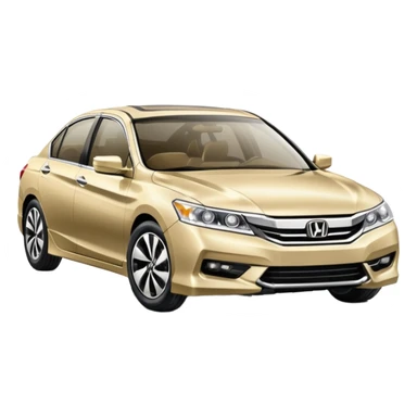 Honda Accord ex 94 color champagne sticker