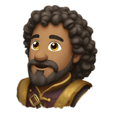 The seven man is a bard sticker