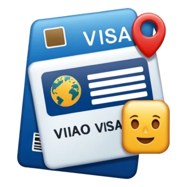 visa de turista sticker