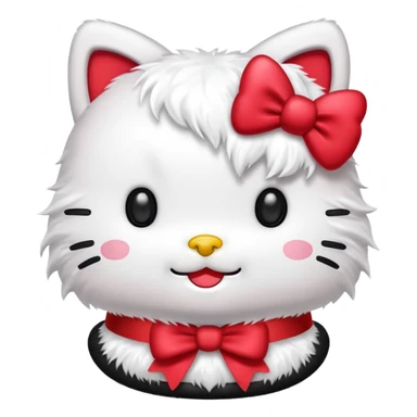 As un emoji de Hello Kitty más parecido  sticker