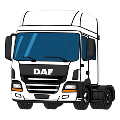 DAF truck sticker