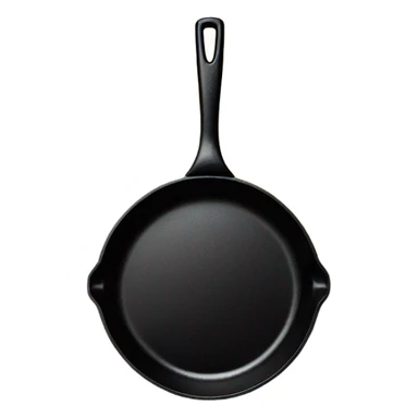 Cast iron skillet sticker