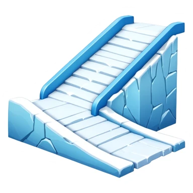 snow jibbing ramp sticker