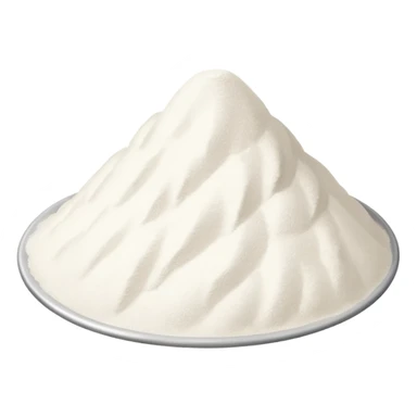 Talcum powder sticker