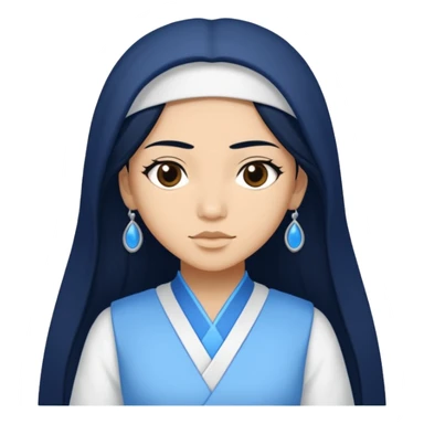 i want a emojii of rumii member of huntrix sticker