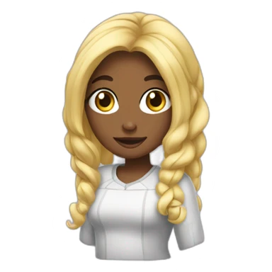 Fille aigrie sticker