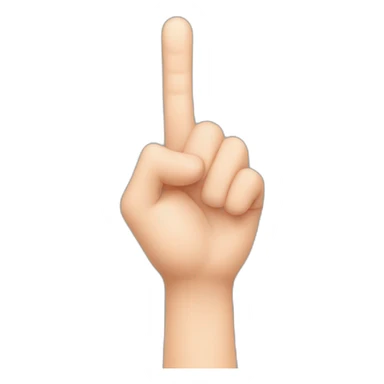 korean finger heart sign sticker