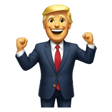 President Trump Dance sticker