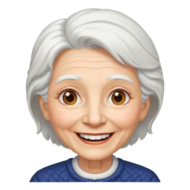 old lady retire sticker