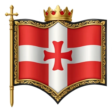 templar x gods of olympus flag sticker