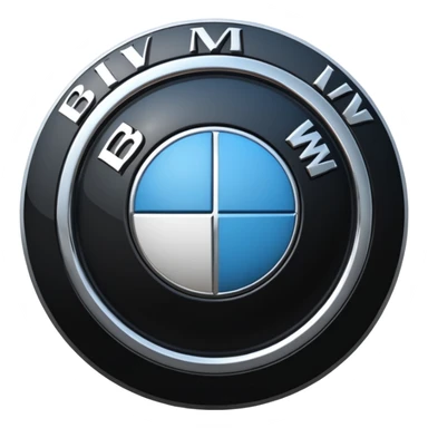 BMW slogan sticker