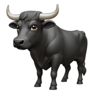 Bull with levski sofia tshirt sticker