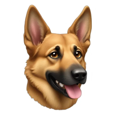 Berger Allemand sticker