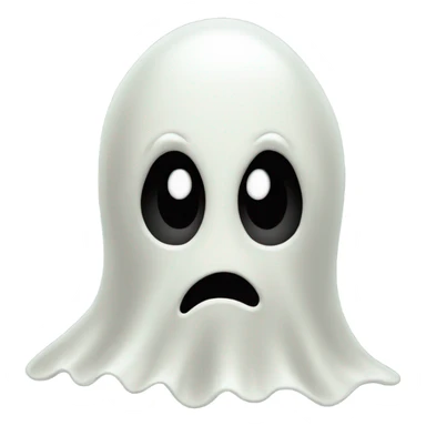 ghost with a sign that says "GG" sticker