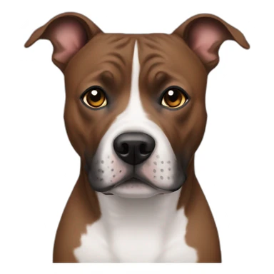 Staffie sticker