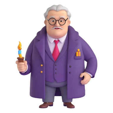 Professor Slughorn from Harry Potter sticker