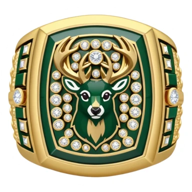 Milwaukee bucks championship ring sticker