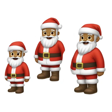 Asian Santa Claus ￼ sticker