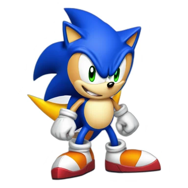 sonic x tails sticker