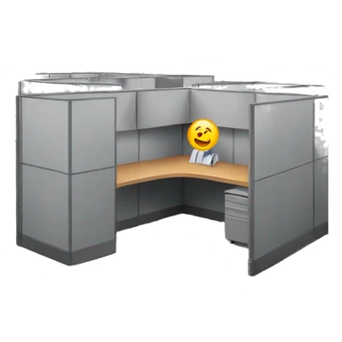 Office cubicle sticker