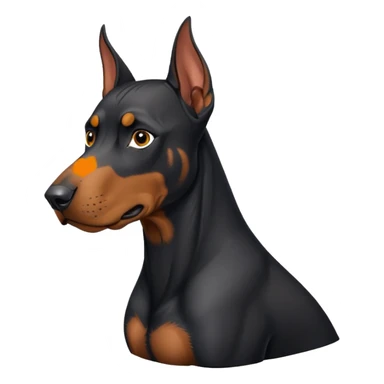 Doberman sticker